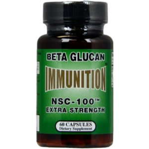 Immunition NSC 100 Extra Strength MG Beta Glucan 60 Capsules