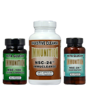 Beta Glucan Immunition NSC 24 - 100 - Extra Strength - Immucleanse - Respiratory