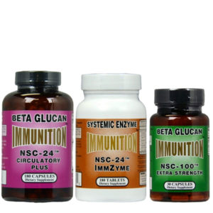 Beta Glucan Immunition - Systemic Enzyme - Extra Strength - Circulatory Plus