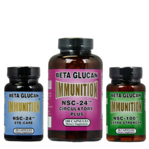 Beta Glucan Immunition NSC24 - 100 - Sye Care - Circulatory Plus - Extra Strength