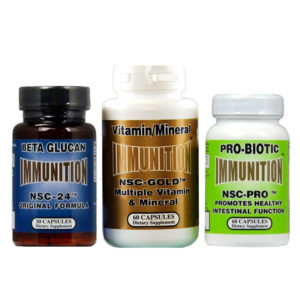 Beta Glucan Immunition NSC 24 - Gold - Pro - Original Formula - Multiple Vitamin & Mineral - Promotes Healthy Intestinal Function