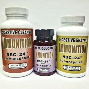 Digestive cleansing package - Beta Glucan - Digestive Enzyme - Cleanse