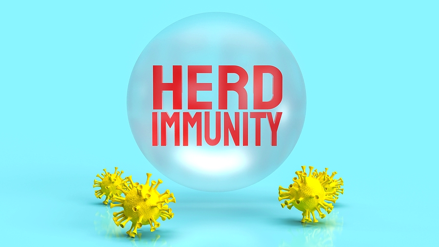 herd immunity infographic